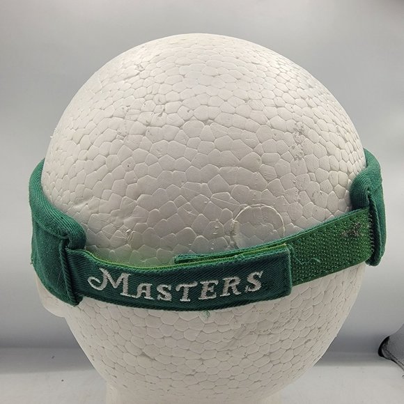 Masters American Needle Adults National Green Visor Strap Back Hat 100% Cotton - Picture 3 of 8